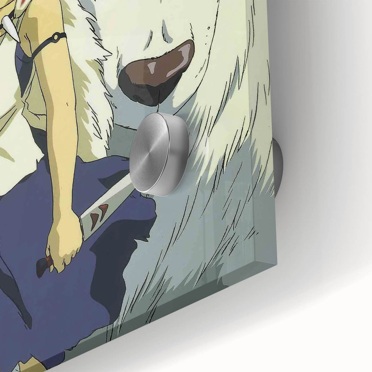 1990s Vintage Movie Poster – Classic 90s Film Art of Princess Mononoke