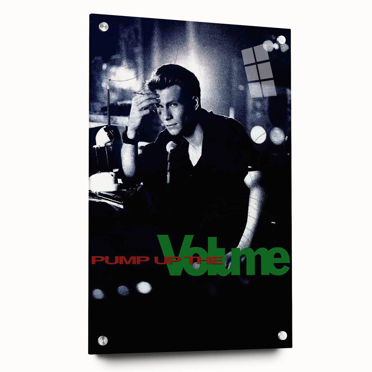 1990s Vintage Movie Poster – Classic 90s Film Art of Pump Up the Volume