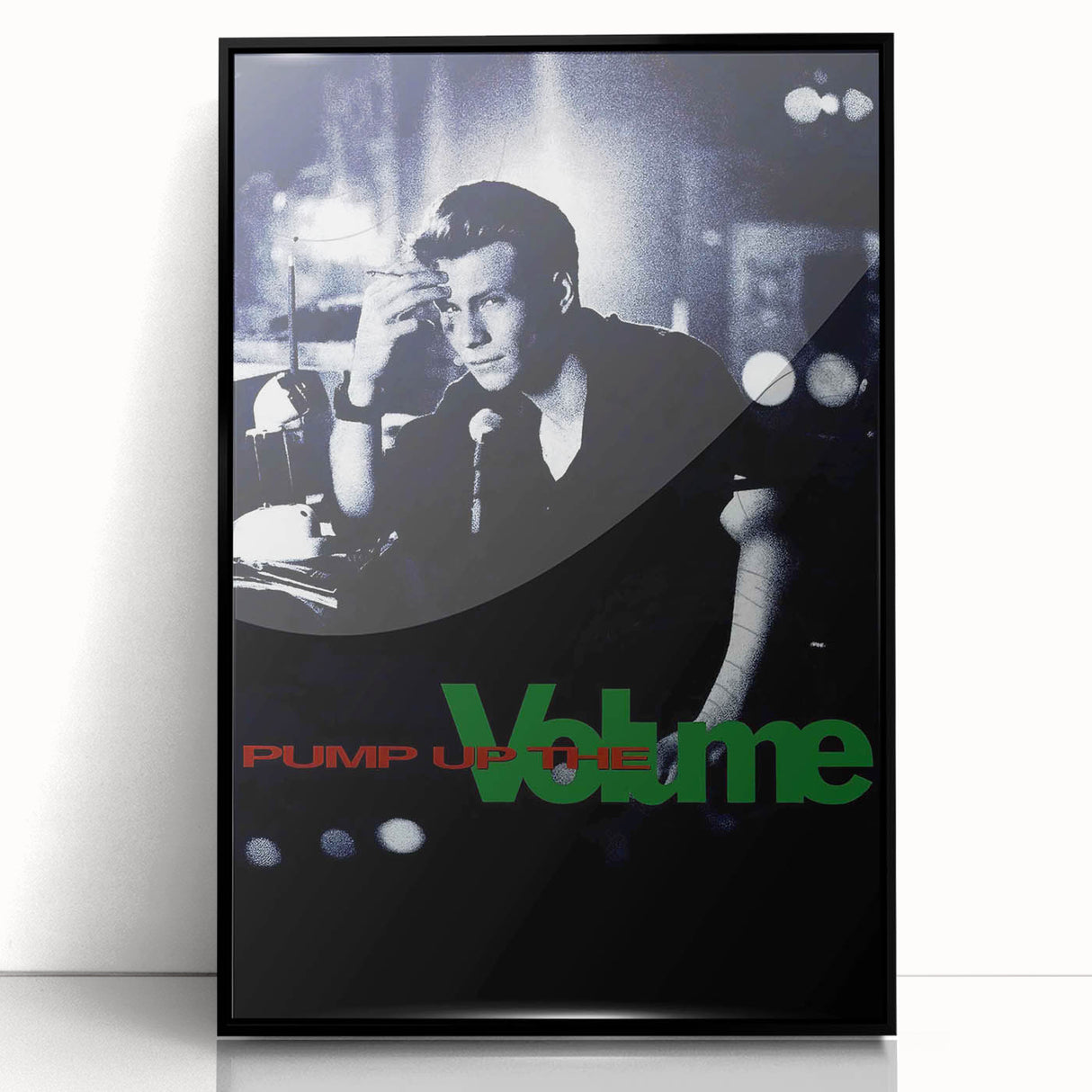 1990s Vintage Movie Poster – Classic 90s Film Art of Pump Up the Volume