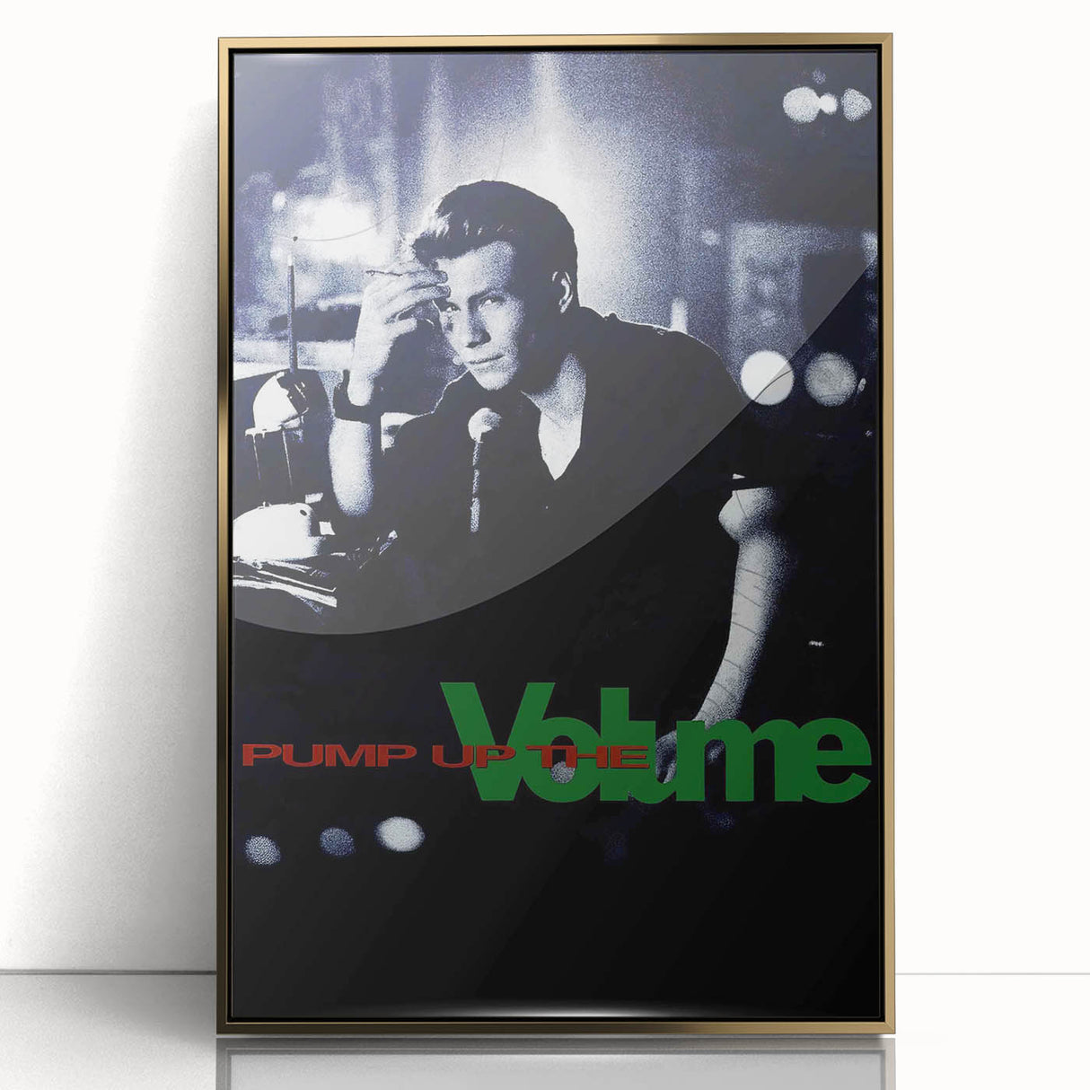 1990s Vintage Movie Poster – Classic 90s Film Art of Pump Up the Volume