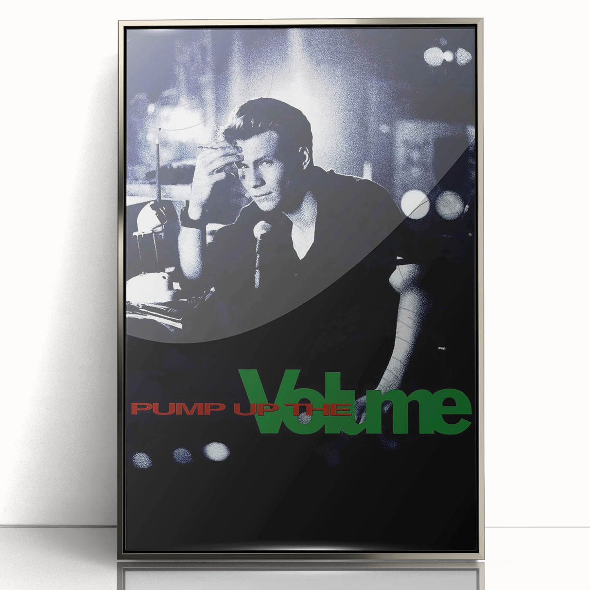 1990s Vintage Movie Poster – Classic 90s Film Art of Pump Up the Volume