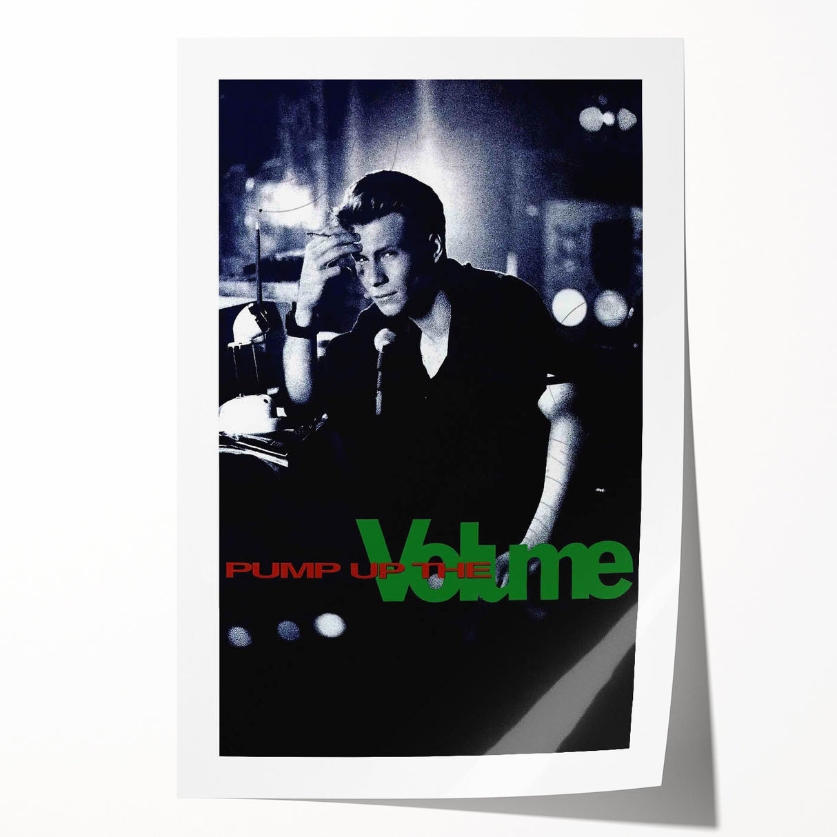 1990s Vintage Movie Poster – Classic 90s Film Art of Pump Up the Volume