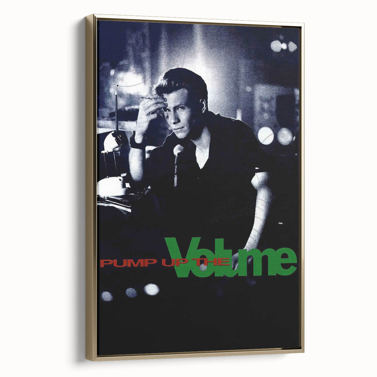 1990s Vintage Movie Poster – Classic 90s Film Art of Pump Up the Volume