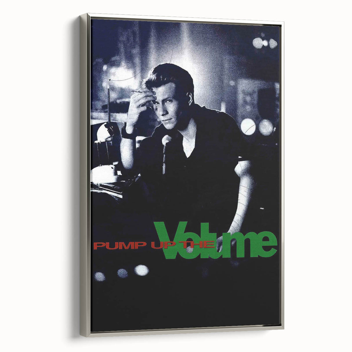 1990s Vintage Movie Poster – Classic 90s Film Art of Pump Up the Volume