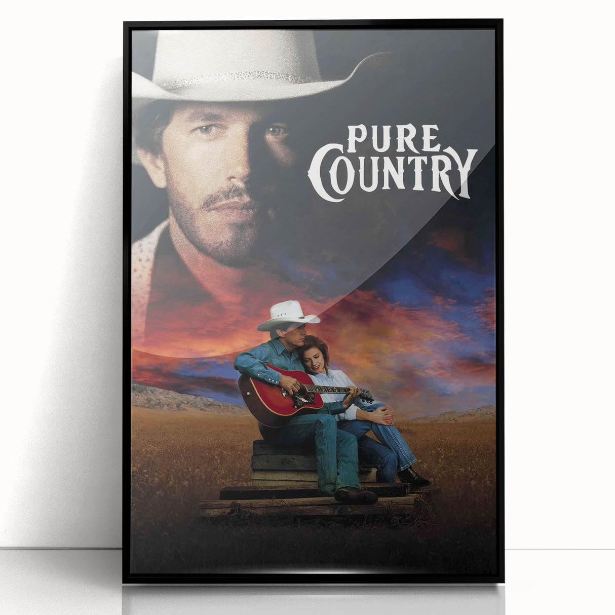 1990s Vintage Movie Poster – Classic 90s Film Art of Pure Country