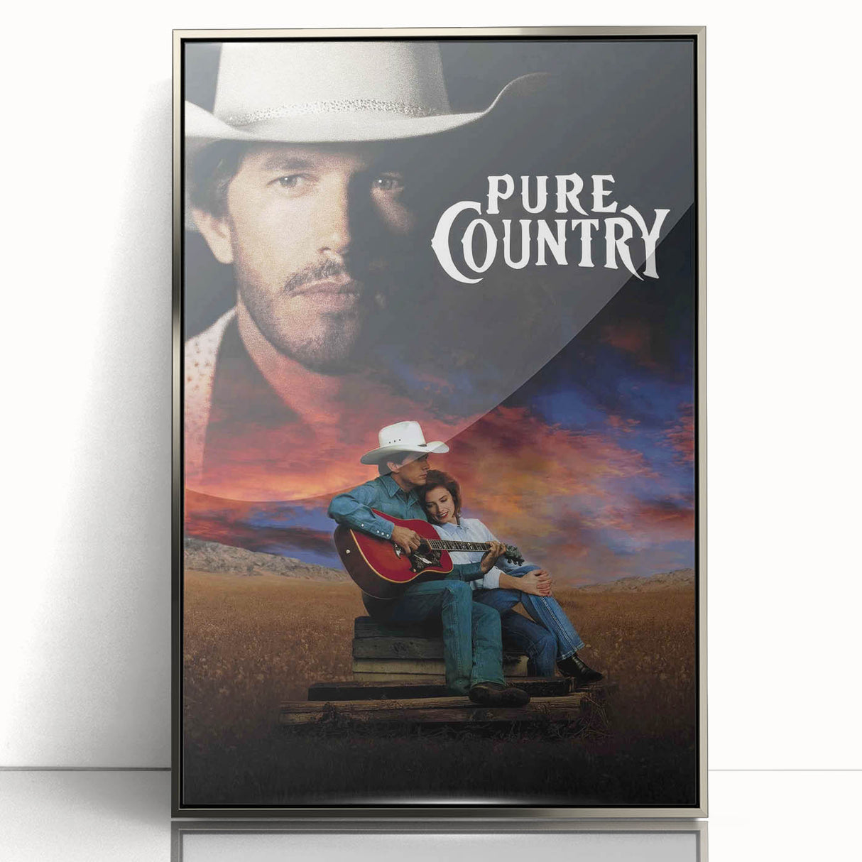 1990s Vintage Movie Poster – Classic 90s Film Art of Pure Country