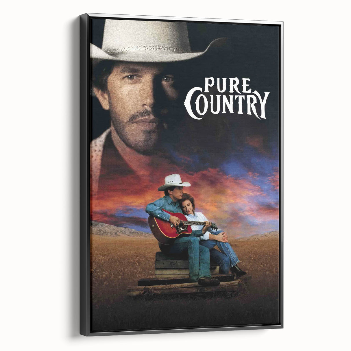 1990s Vintage Movie Poster – Classic 90s Film Art of Pure Country