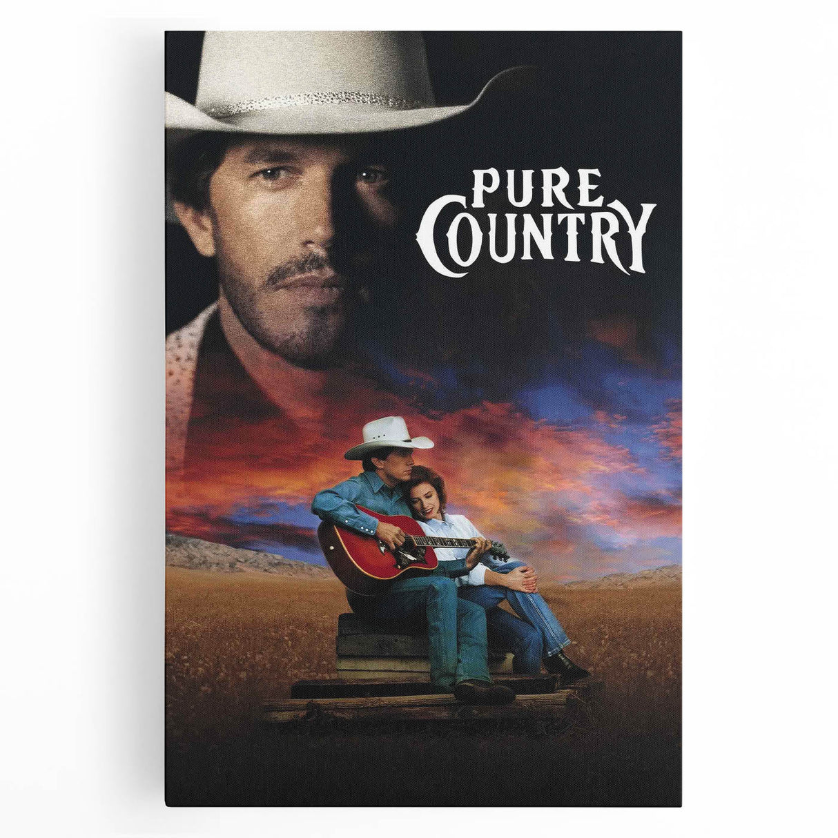 1990s Vintage Movie Poster – Classic 90s Film Art of Pure Country