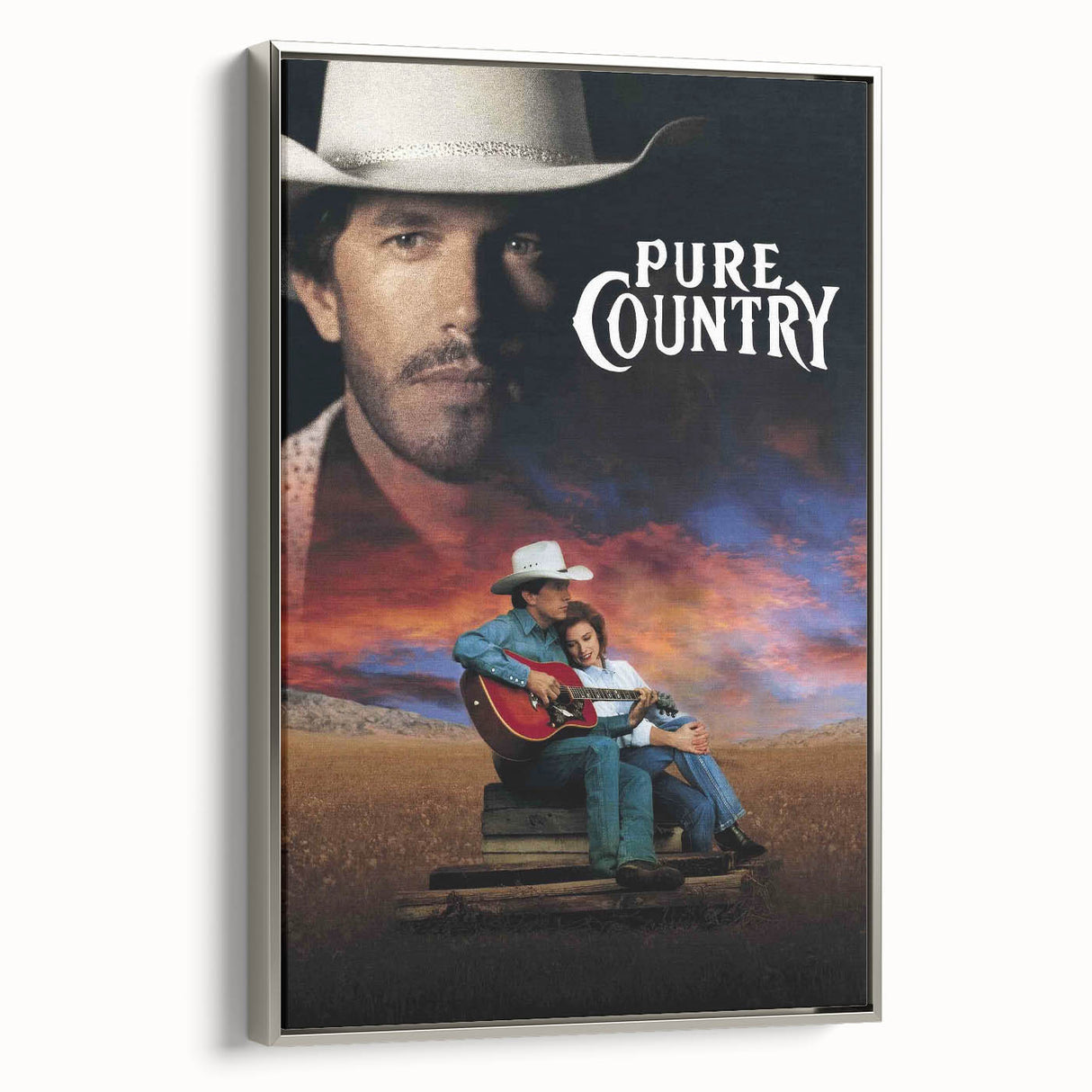 1990s Vintage Movie Poster – Classic 90s Film Art of Pure Country