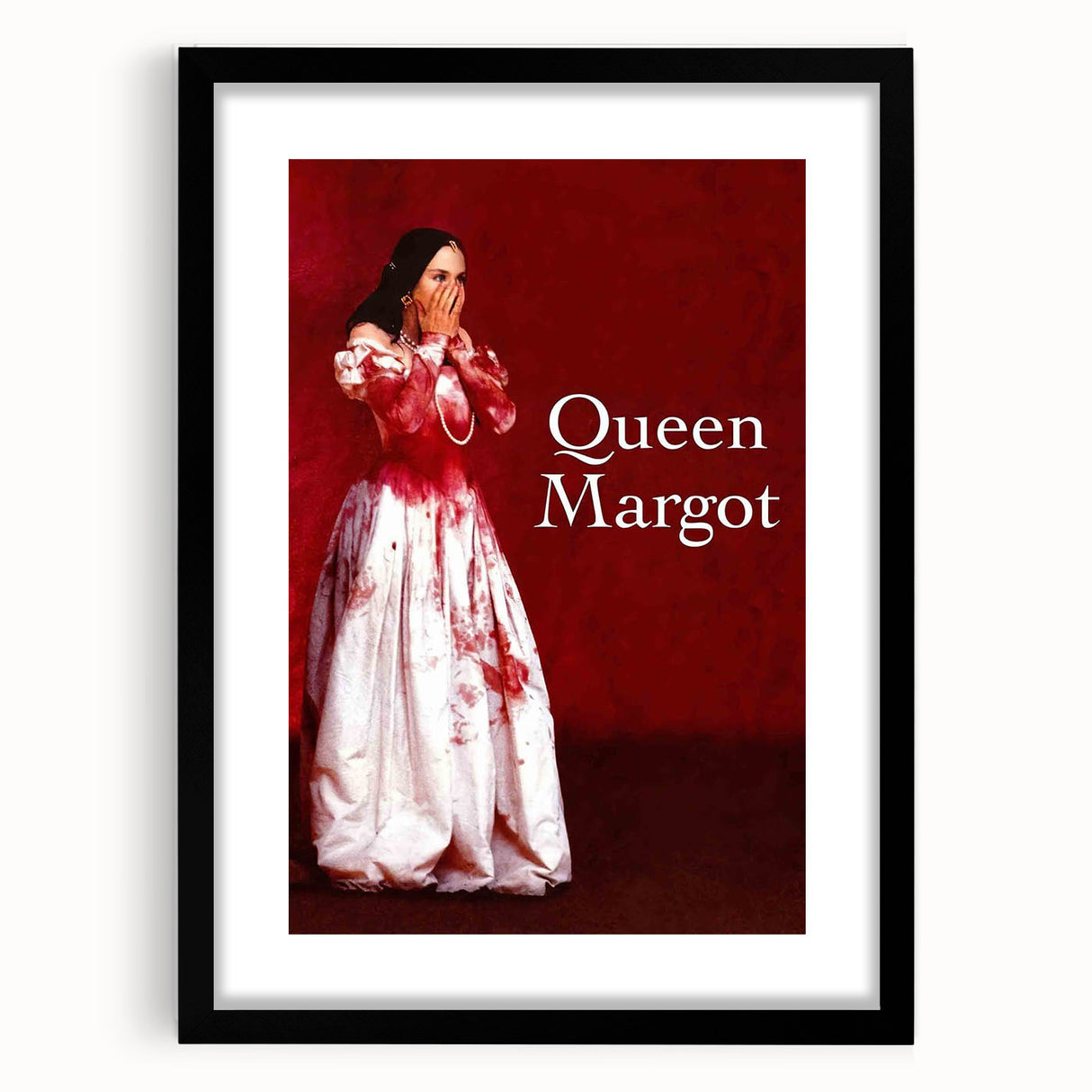 1990s Vintage Movie Poster – Classic 90s Film Art of Queen Margot