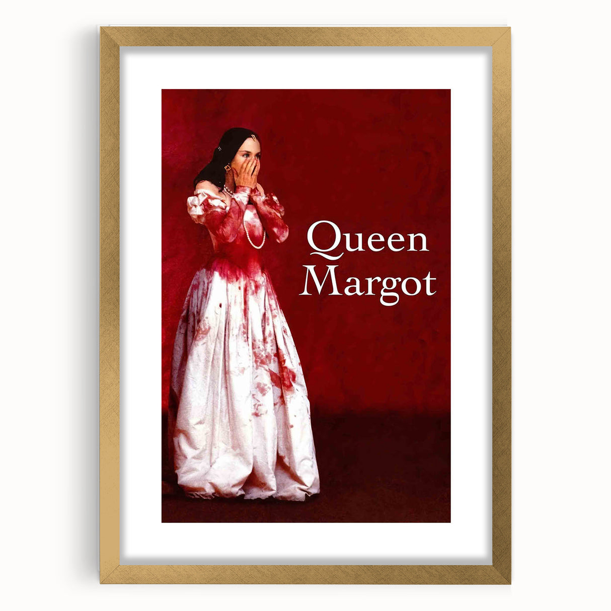 1990s Vintage Movie Poster – Classic 90s Film Art of Queen Margot
