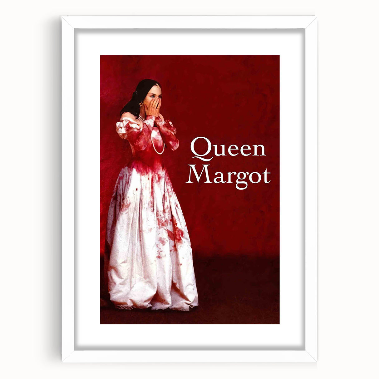 1990s Vintage Movie Poster – Classic 90s Film Art of Queen Margot