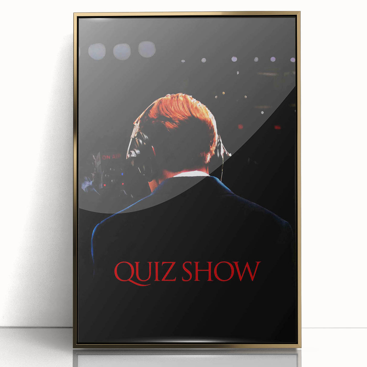 1990s Vintage Movie Poster – Classic 90s Film Art of Quiz Show