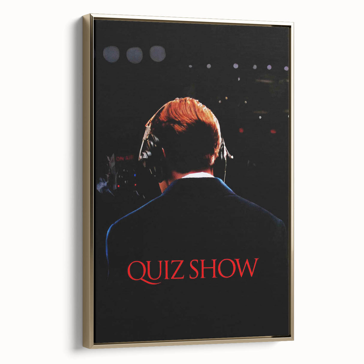1990s Vintage Movie Poster – Classic 90s Film Art of Quiz Show