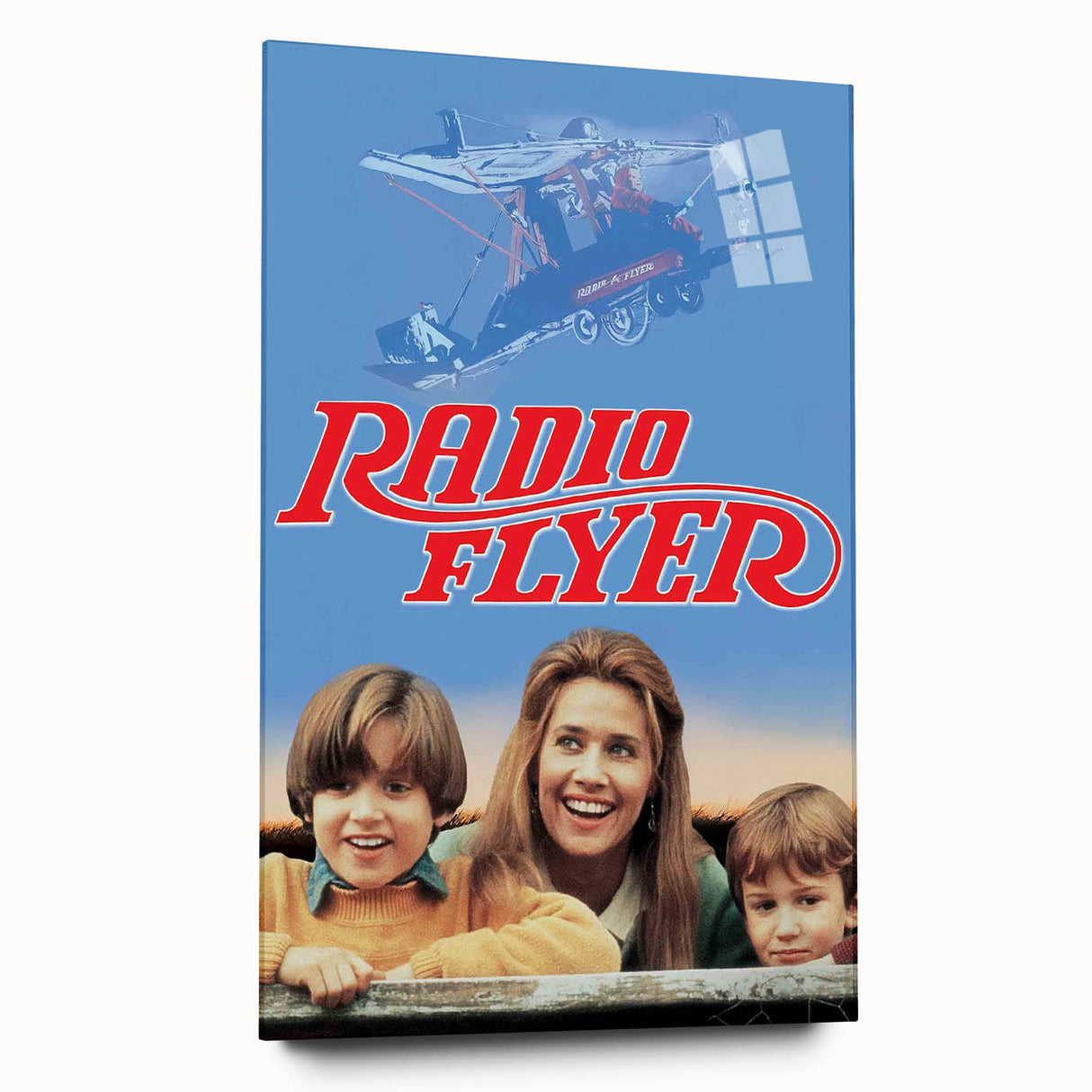 1990s Vintage Movie Poster – Classic 90s Film Art of Radio Flyer