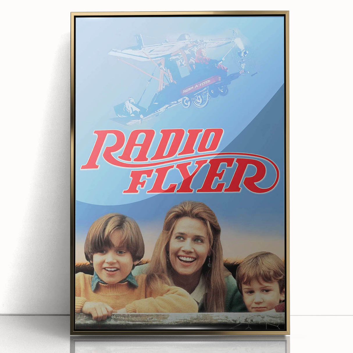 1990s Vintage Movie Poster – Classic 90s Film Art of Radio Flyer