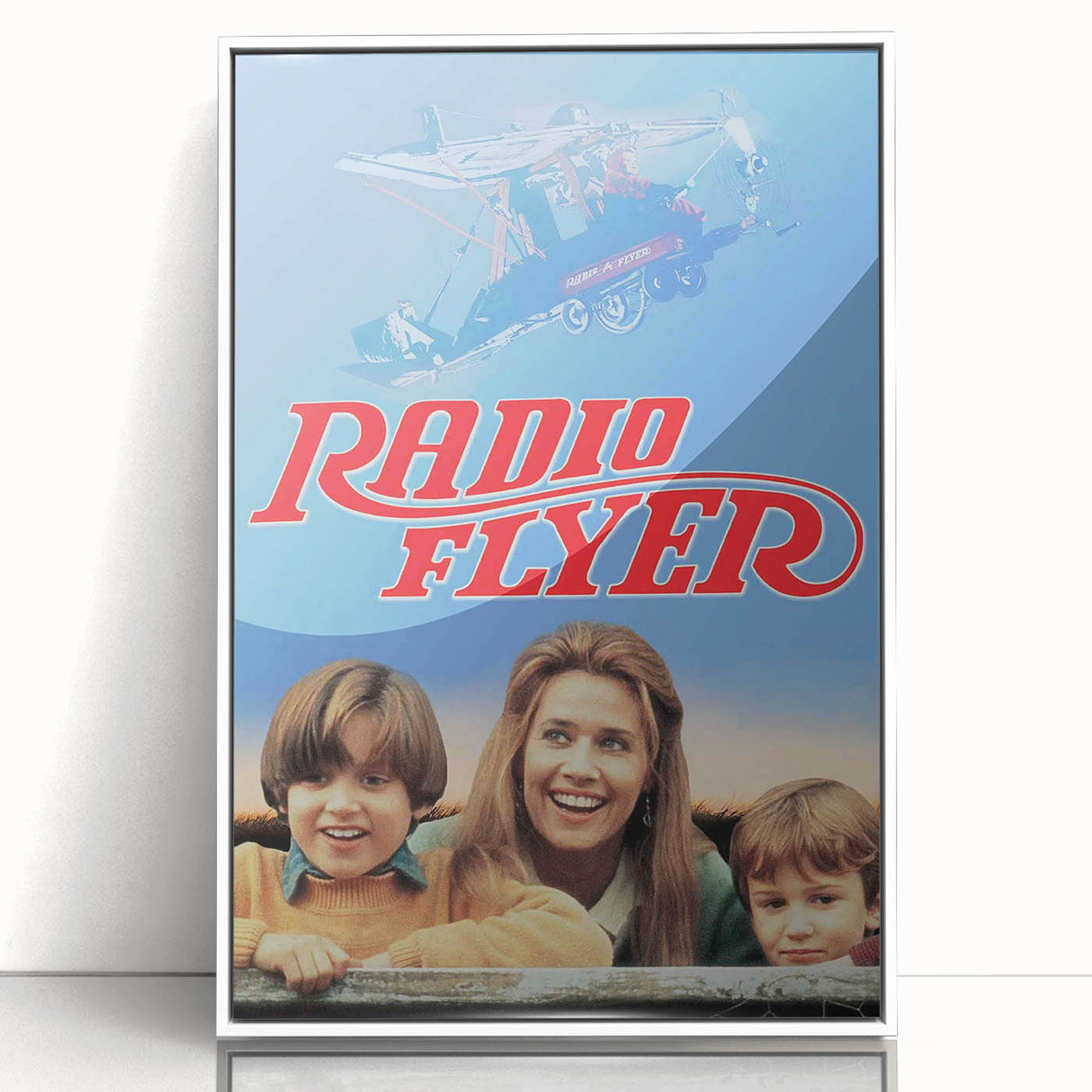 1990s Vintage Movie Poster – Classic 90s Film Art of Radio Flyer