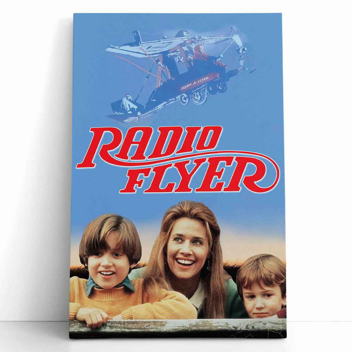 1990s Vintage Movie Poster – Classic 90s Film Art of Radio Flyer