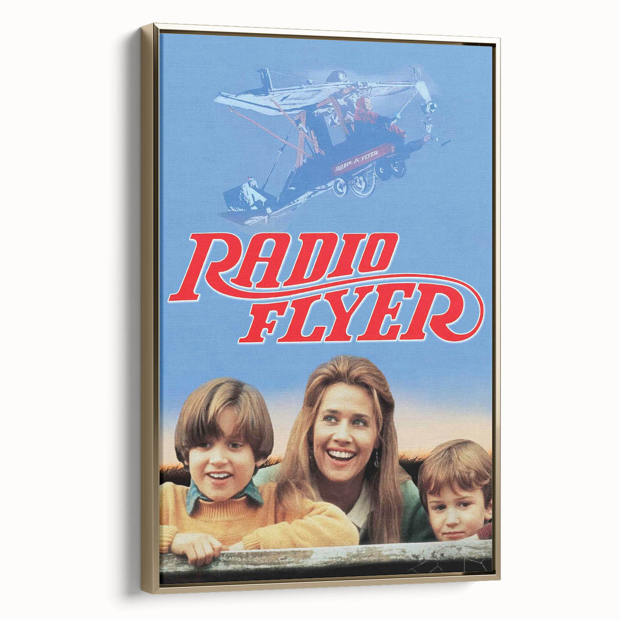 1990s Vintage Movie Poster – Classic 90s Film Art of Radio Flyer