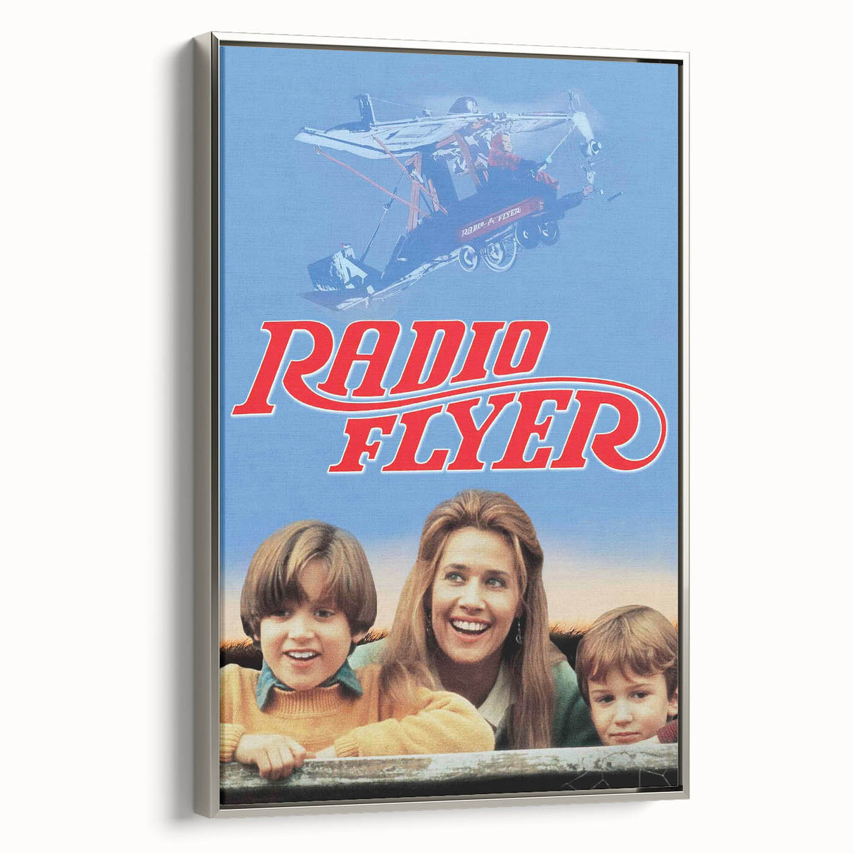 1990s Vintage Movie Poster – Classic 90s Film Art of Radio Flyer