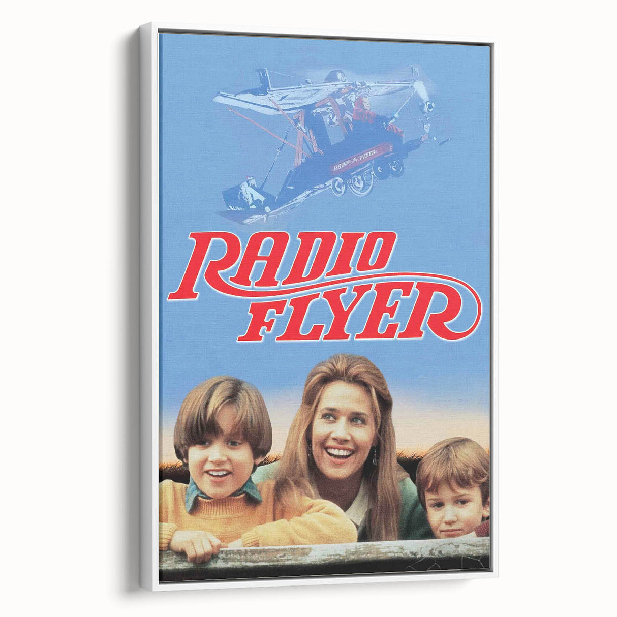 1990s Vintage Movie Poster – Classic 90s Film Art of Radio Flyer