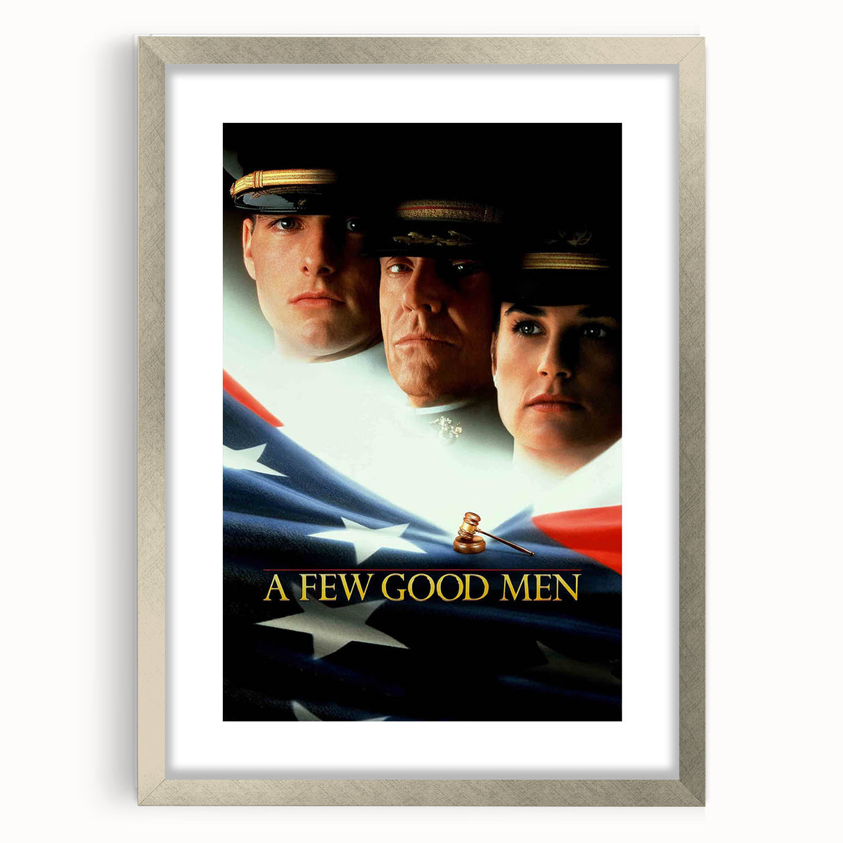 1990s Vintage Movie Poster - Classic 90s Film Art - A Few Good Men
