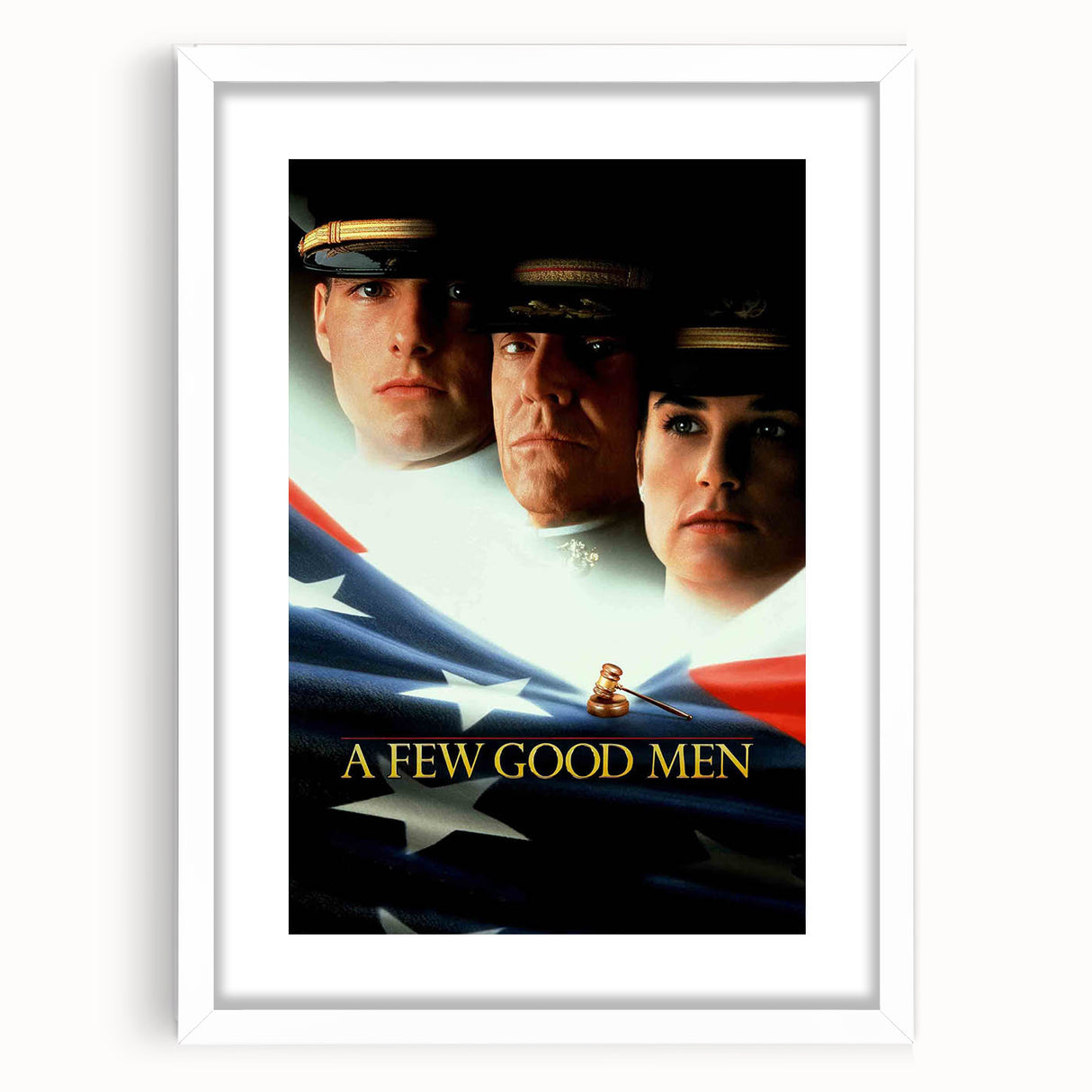 1990s Vintage Movie Poster - Classic 90s Film Art - A Few Good Men