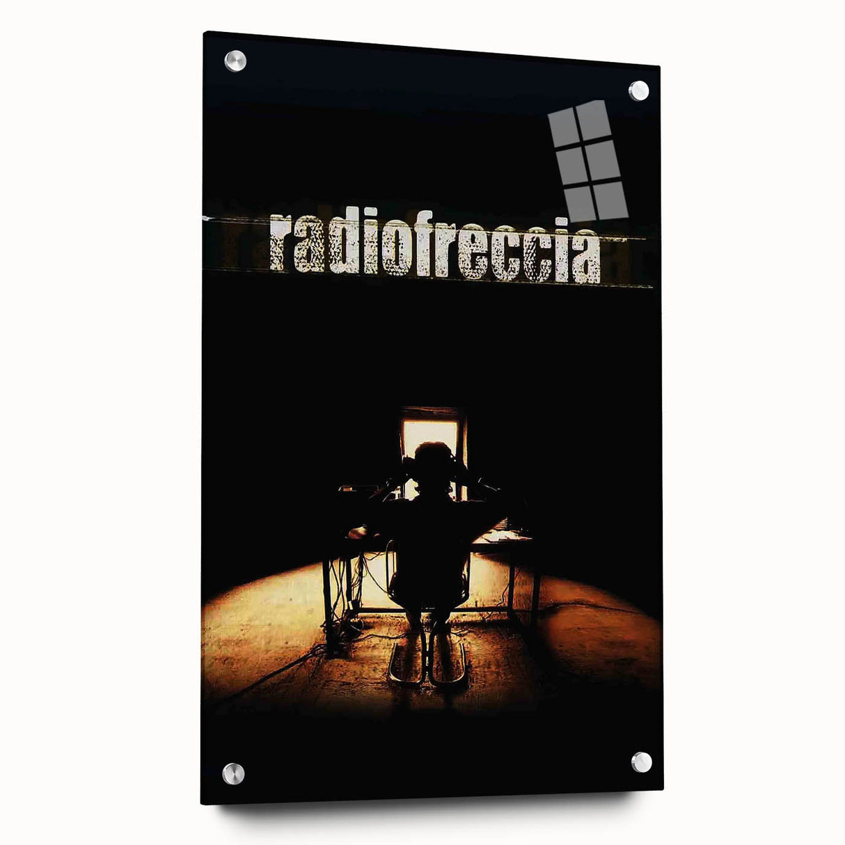 1990s Vintage Movie Poster – Classic 90s Film Art of Radiofreccia