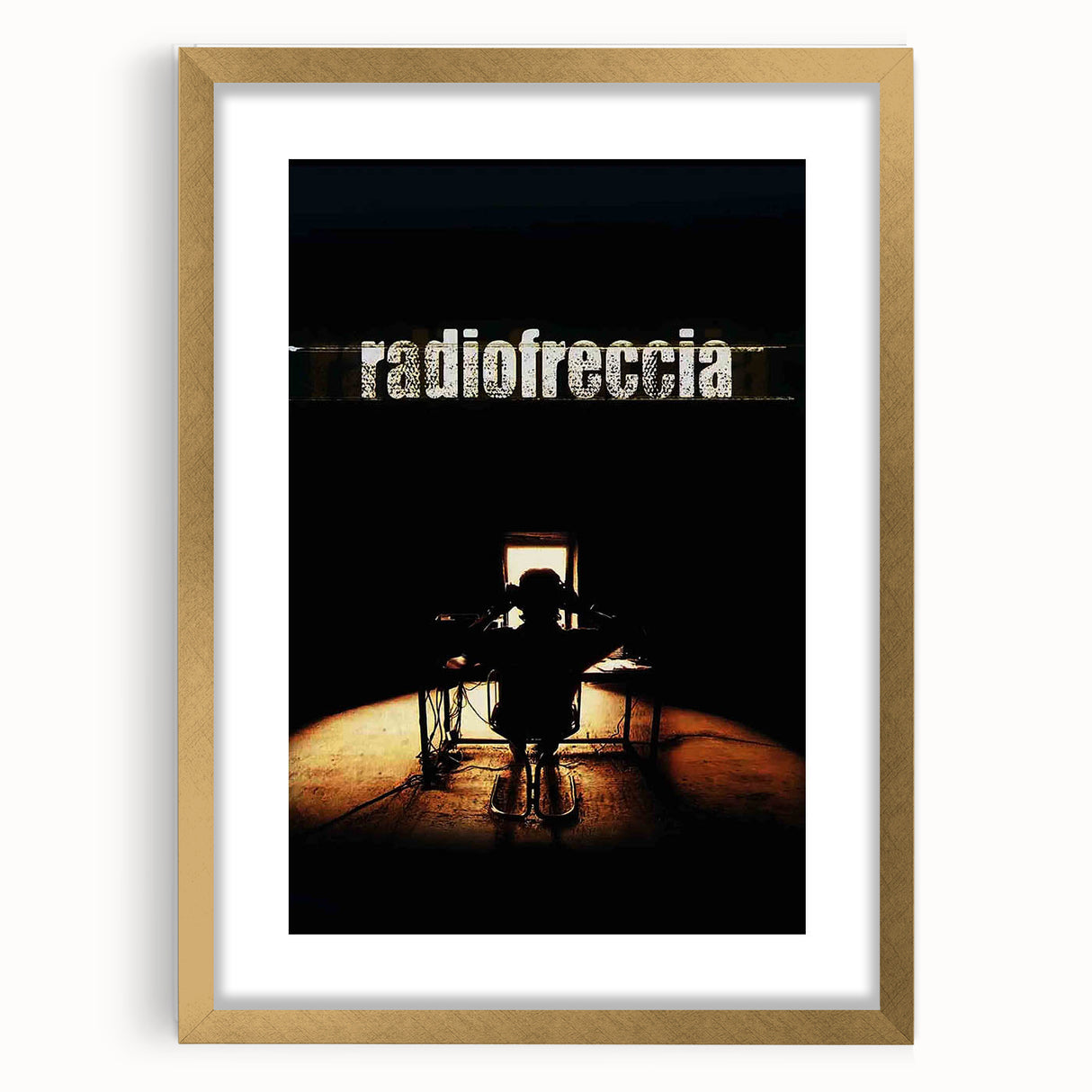 1990s Vintage Movie Poster – Classic 90s Film Art of Radiofreccia