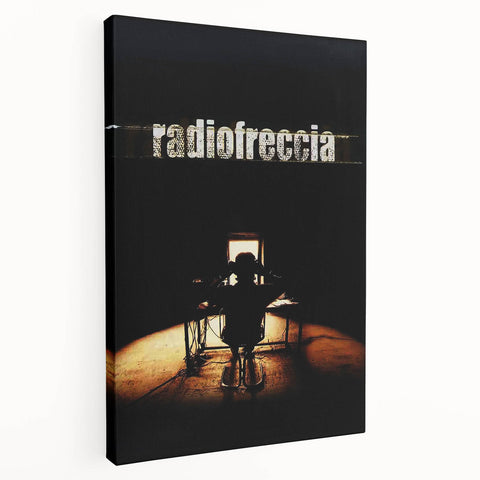1990s Vintage Movie Poster – Classic 90s Film Art of Radiofreccia