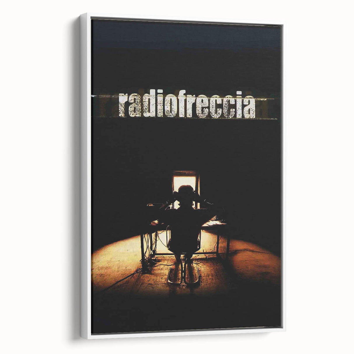 1990s Vintage Movie Poster – Classic 90s Film Art of Radiofreccia