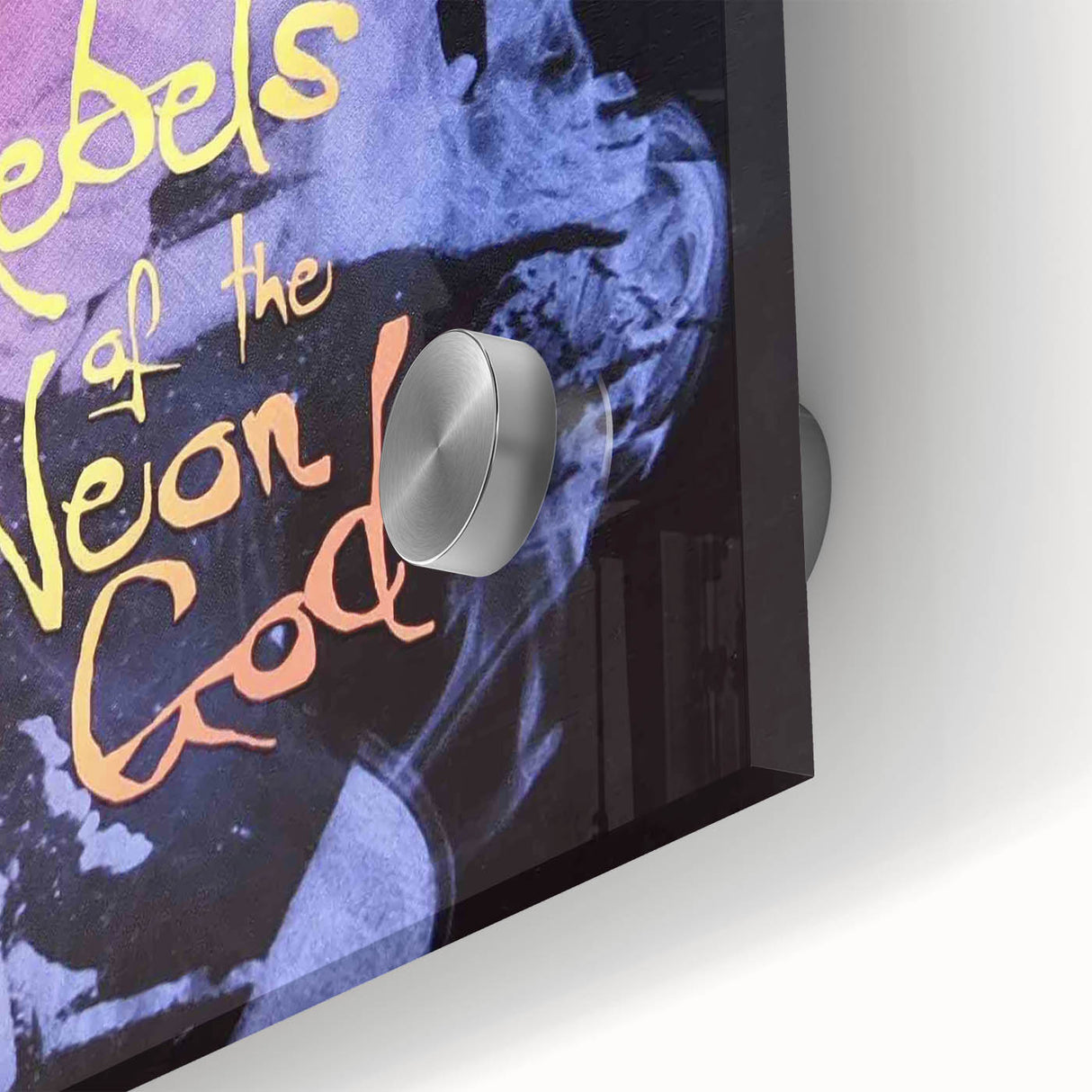 1990s Vintage Movie Poster – Rebels of the Neon God Retro Film Art