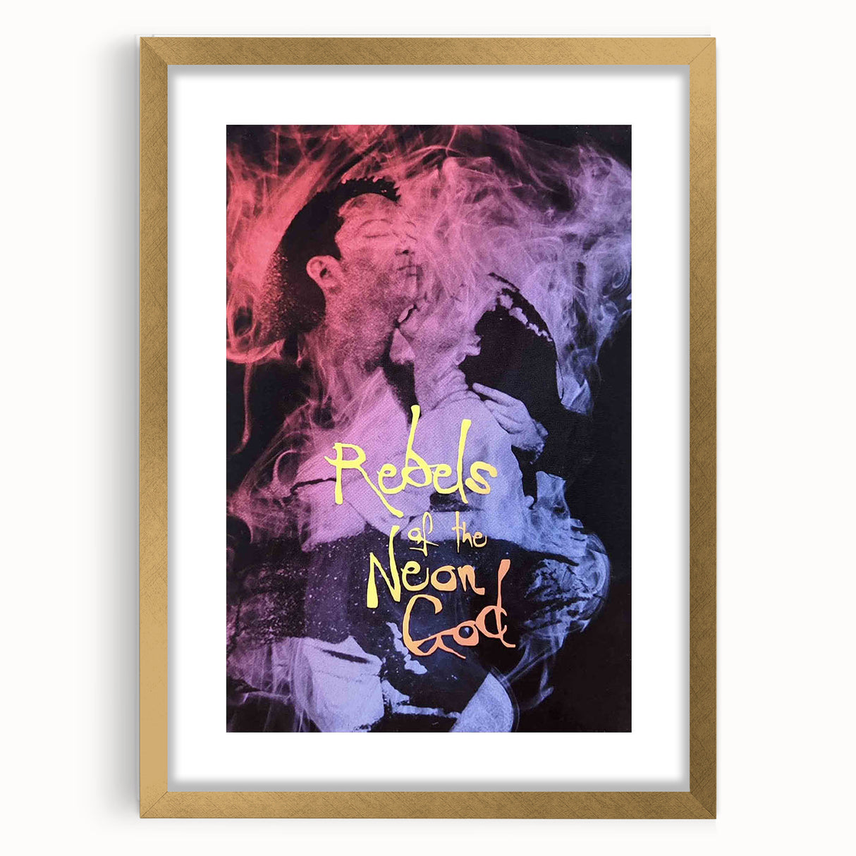 1990s Vintage Movie Poster – Rebels of the Neon God Retro Film Art