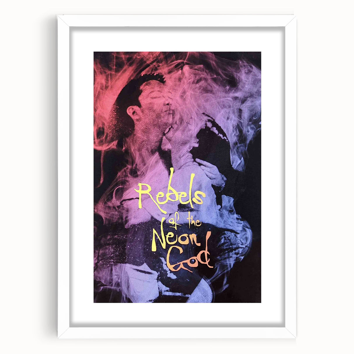 1990s Vintage Movie Poster – Rebels of the Neon God Retro Film Art