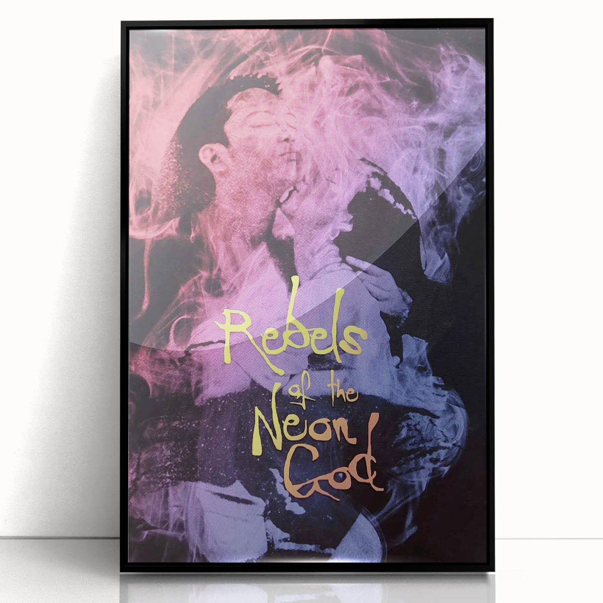 1990s Vintage Movie Poster – Rebels of the Neon God Retro Film Art