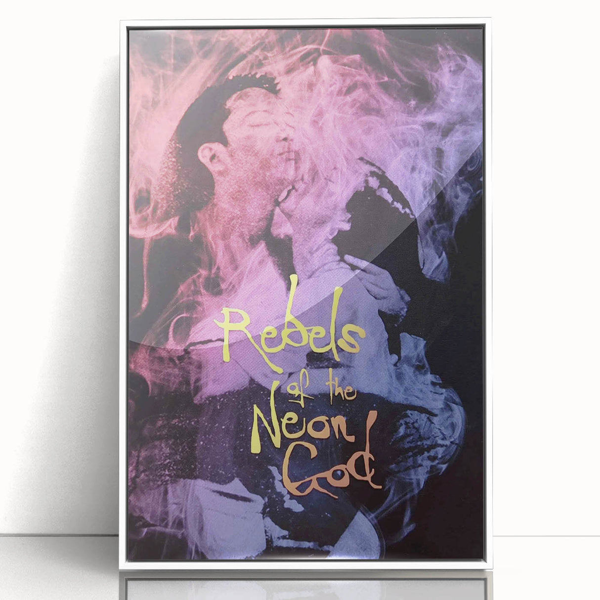 1990s Vintage Movie Poster – Rebels of the Neon God Retro Film Art