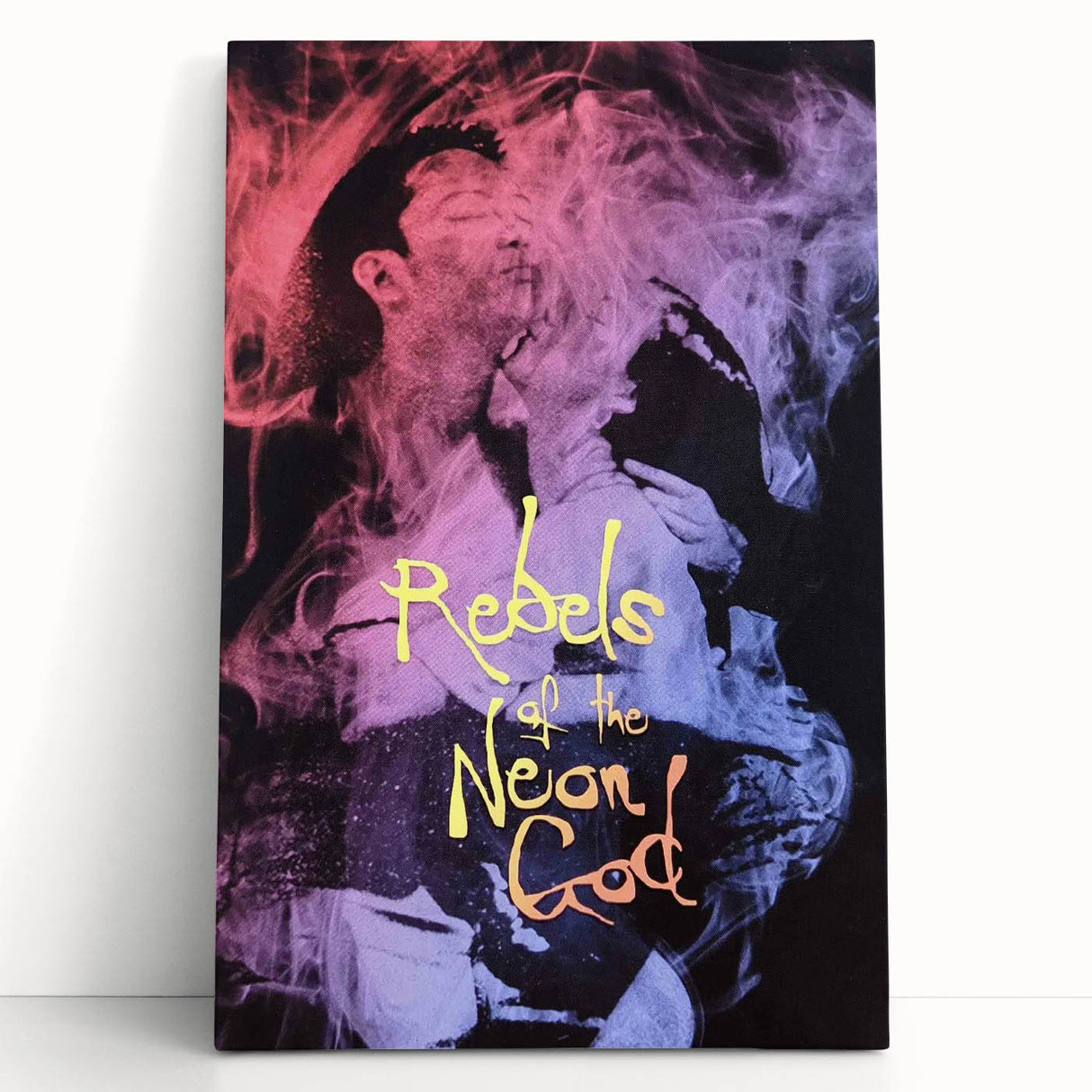 1990s Vintage Movie Poster – Rebels of the Neon God Retro Film Art