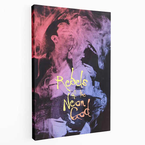 1990s Vintage Movie Poster – Rebels of the Neon God Retro Film Art