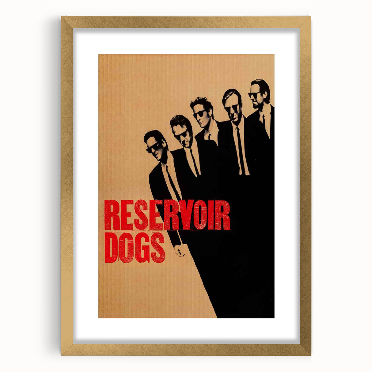 Reservoir Dogs 1990s Vintage Movie Poster | Classic 90s Film Art