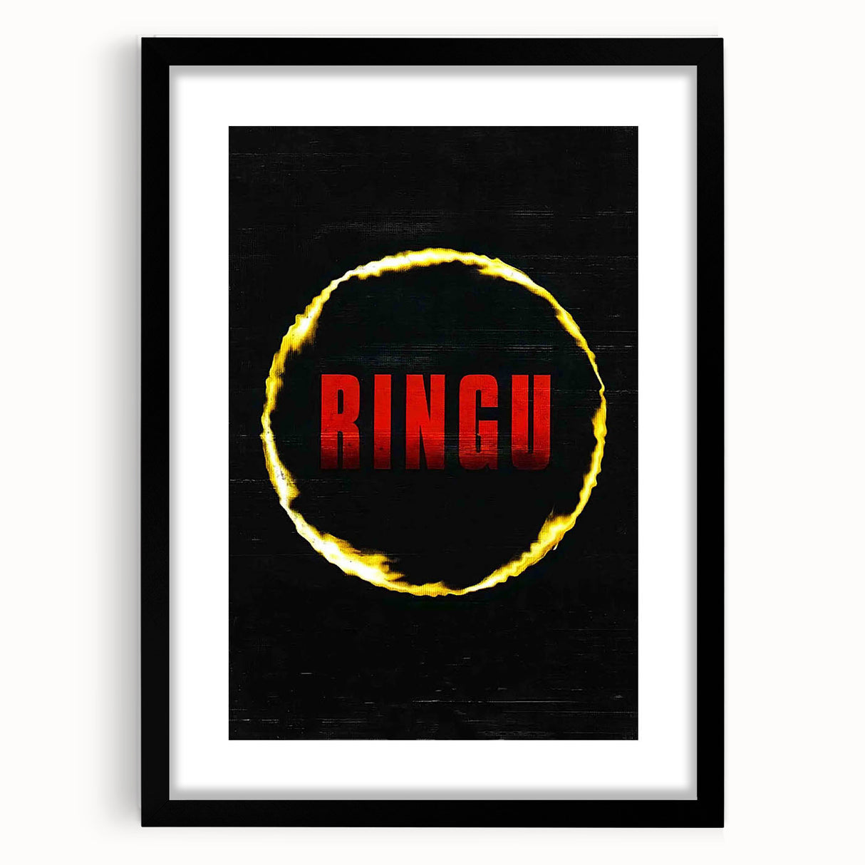 Ringu 1990s Vintage Movie Poster | Classic 90s Film Art
