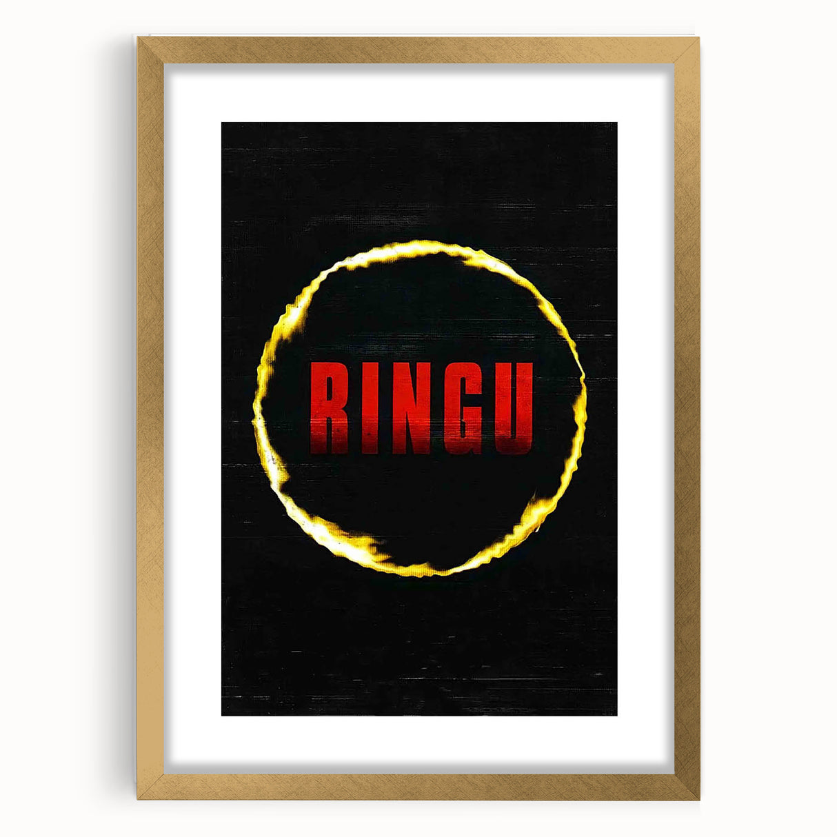 Ringu 1990s Vintage Movie Poster | Classic 90s Film Art