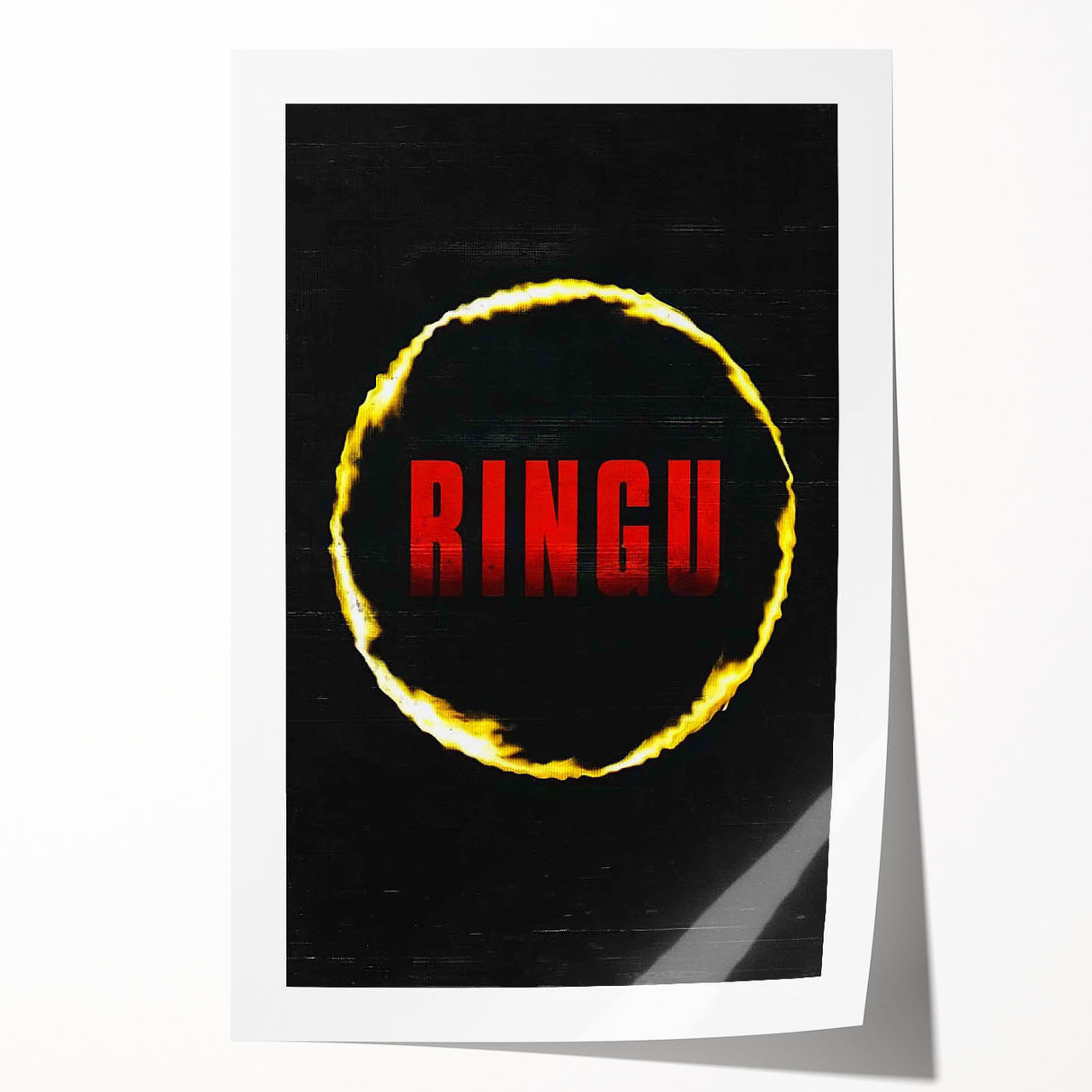 Ringu 1990s Vintage Movie Poster | Classic 90s Film Art