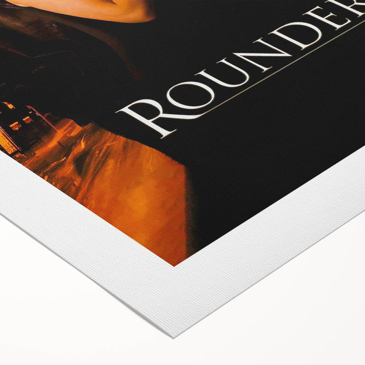 Rounders 1990s Vintage Movie Poster | Classic 90s Film Art