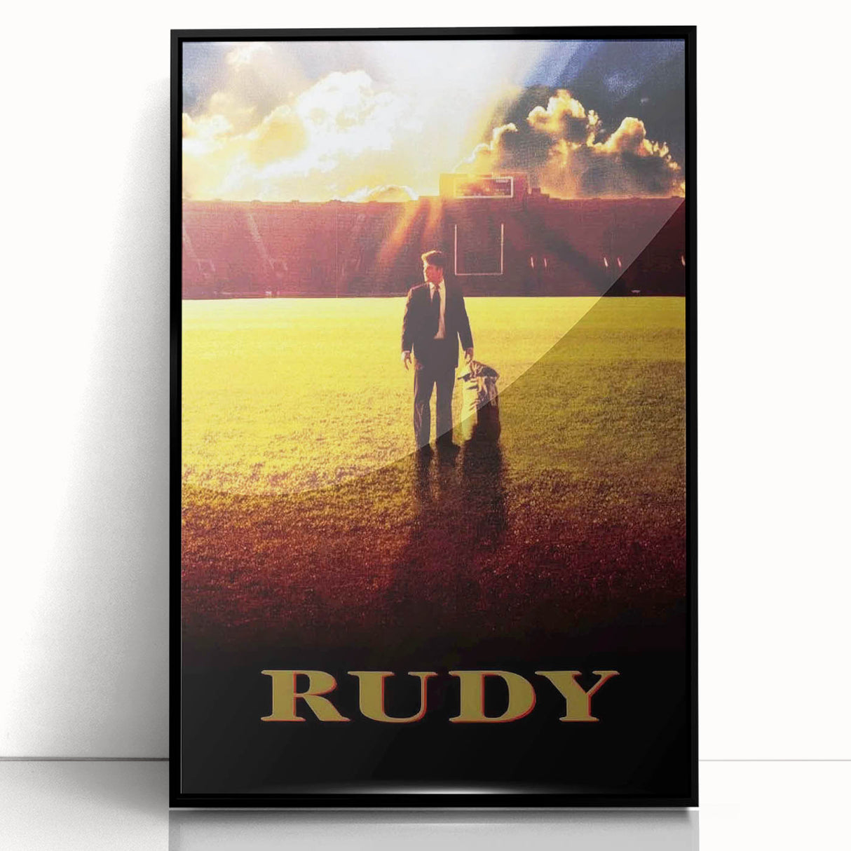 Rudy 1990s Vintage Movie Poster | Classic 90s Film Art
