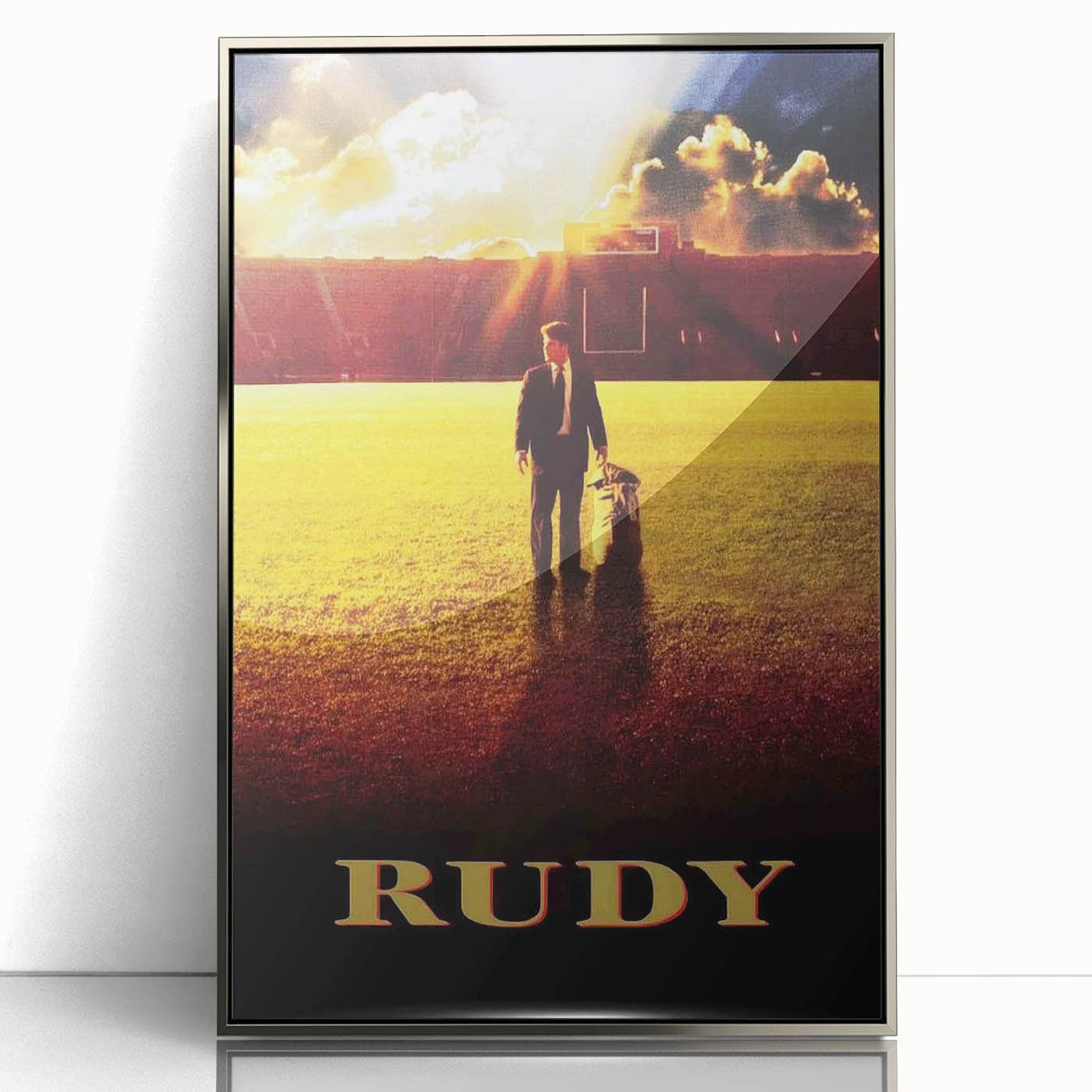 Rudy 1990s Vintage Movie Poster | Classic 90s Film Art
