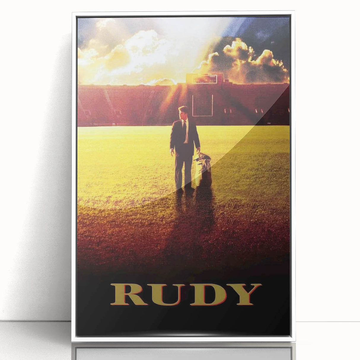 Rudy 1990s Vintage Movie Poster | Classic 90s Film Art