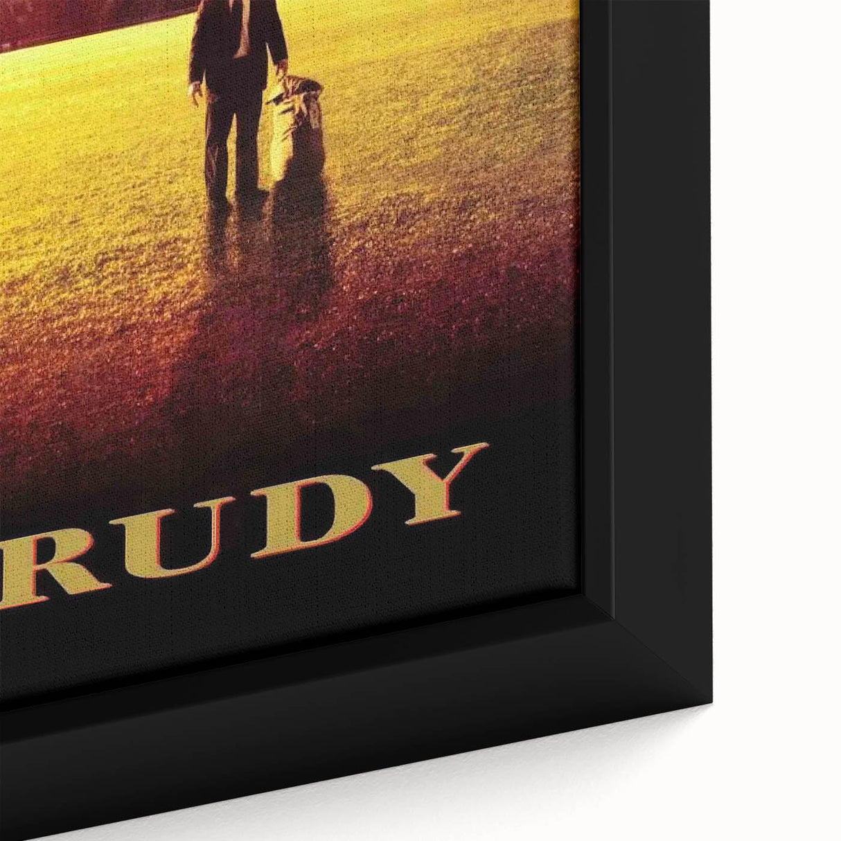 Rudy 1990s Vintage Movie Poster | Classic 90s Film Art
