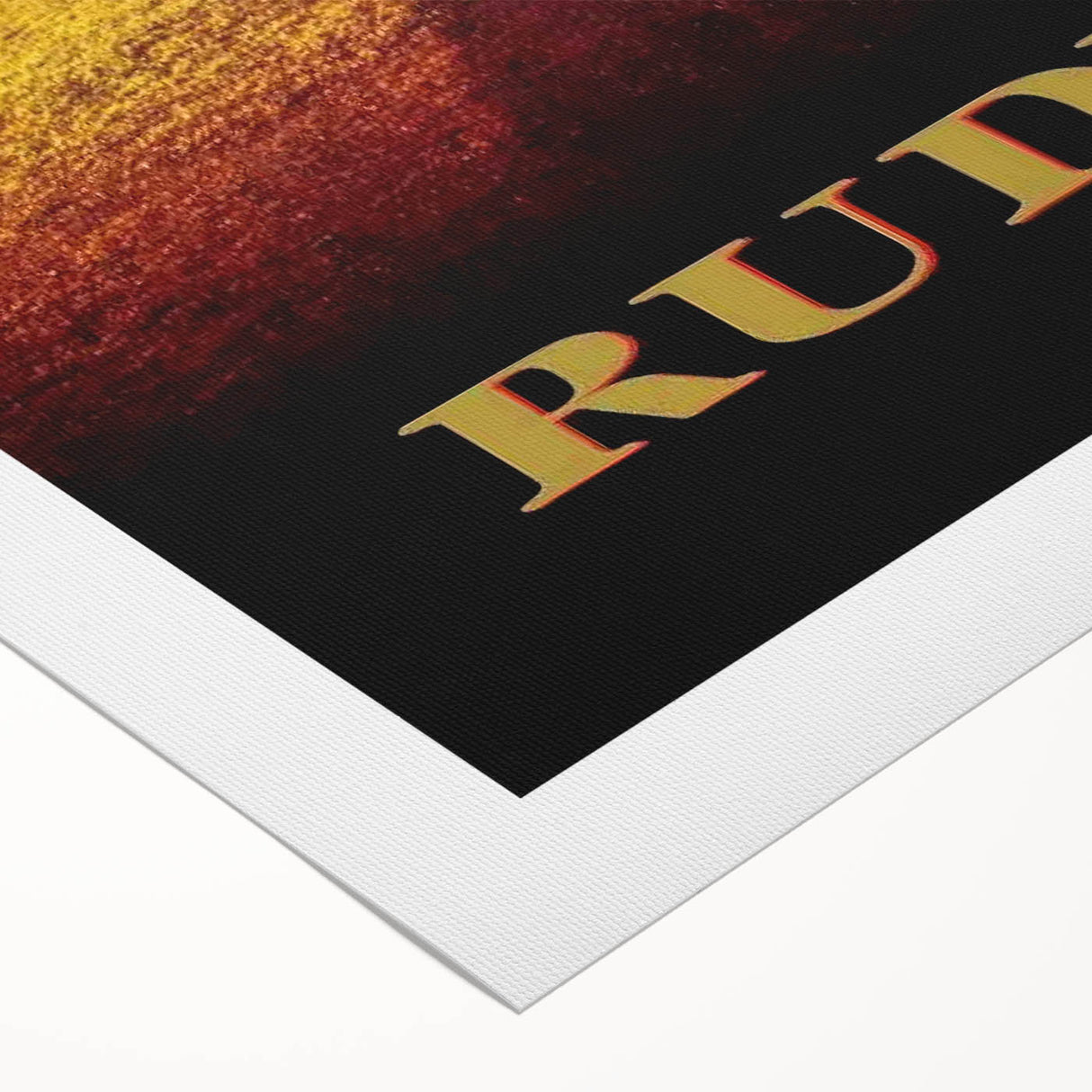 Rudy 1990s Vintage Movie Poster | Classic 90s Film Art