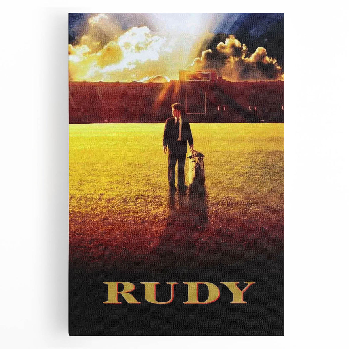 Rudy 1990s Vintage Movie Poster | Classic 90s Film Art