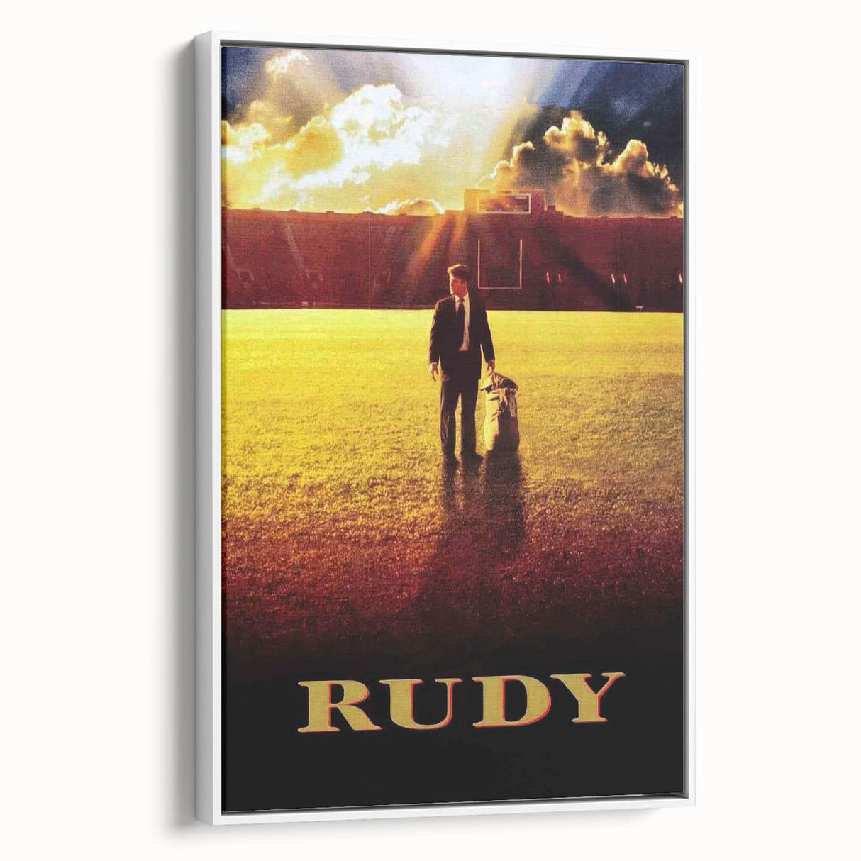 Rudy 1990s Vintage Movie Poster | Classic 90s Film Art